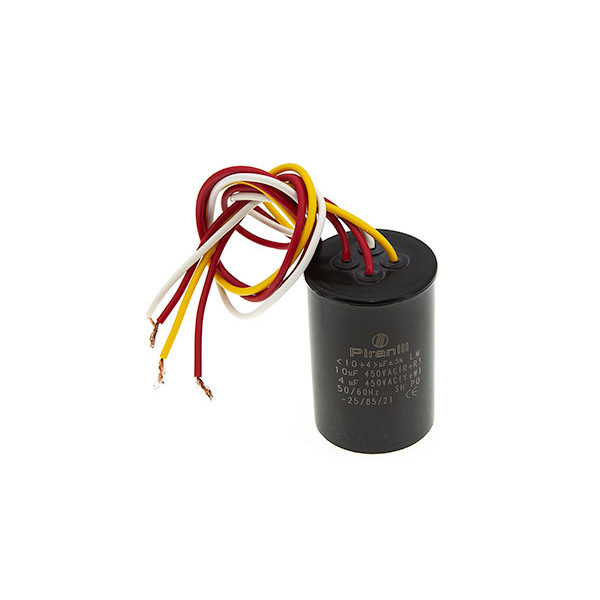 Конденсатор CBB60 10+4 мкФ, 450V (подвійний)