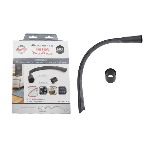 Насадка гнучка щілинна для пилососів Rowenta, Tefal, Moulinex, OBH Nordica (d=32/35 мм, L=60 см) - ZR902901