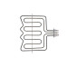 ТЭН для духовки AEG, Electrolux, Voss, 1900W+1000W, верхний (Backer COK109ZN) - 3302442045