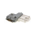 Замок дверей для пральної машини Zanussi, 4 контакти (Bitron T85 BP P/5-R 12403491) - 50226736002 / 50232847009