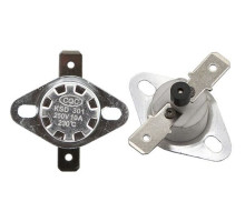 Термореле KSD 301 (230°C 10A, 250V) с кнопкой