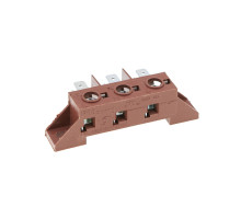 Колодка клеммная 3-полюсная (FV110, 40A, 450V) универсальная (аналог DIHR 500550, GEV 550278, LF 3247016) - SKL OTB008UN