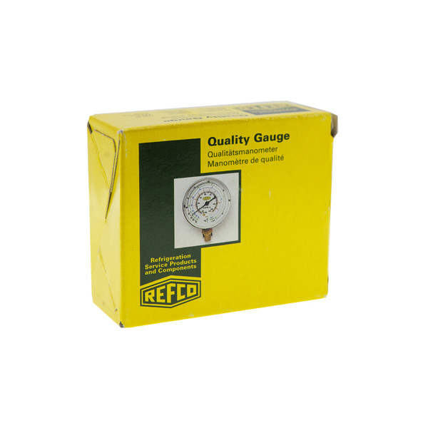 Манометр Refco M2-500-M-R22-R134a, 0-30 бар, красный
