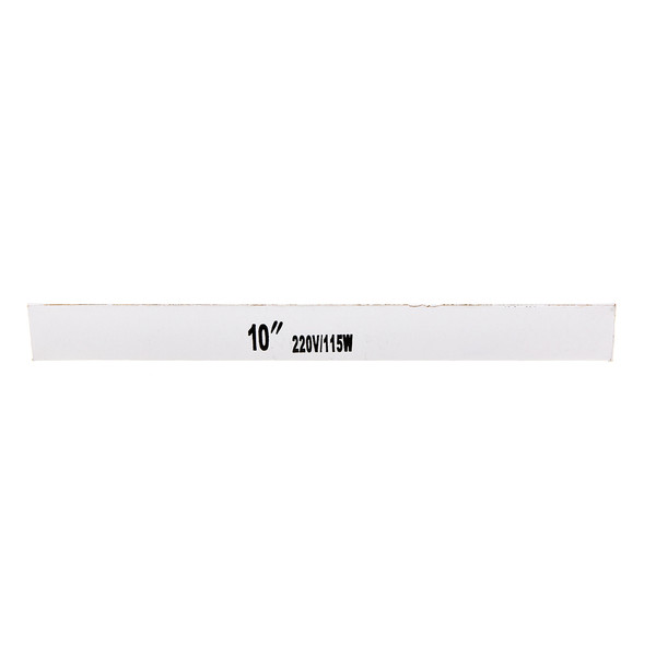 ТЭН оттайки испарителя для холодильников Mitsubishi, Daewoo (10" / 25.4 см, 115W 220V), стеклянный