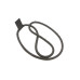 Уплотнитель двери для духовки Ariston, Indesit (L=1500 мм, 21 зацеп) - C00096820