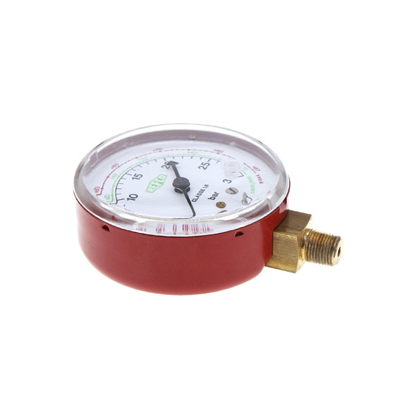 Манометр Refco M2-500-M-R22-R134a, 0-30 бар, красный