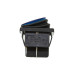 Кнопка KCD4 (250V, 16A) на 4 контакта, с защитой, синяя
