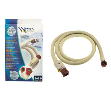 Шланг подачи воды Wpro (2.5 м, 3/4") с функцией AquaStop - 481953028926