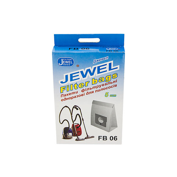 Мішок одноразовий Jewel FB-06 (комплект 5 шт)
