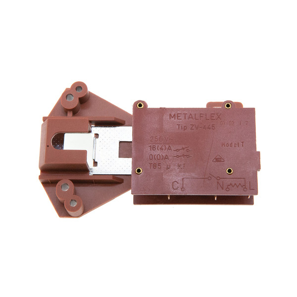 Замок дверей для пральної машини Beko, Samsung (старого типу) (Metalflex ZV-445 Model T) - 2601440000