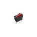 Кнопка KCD3 (250V, 15A) красная, 3 позиции, 3 контакта