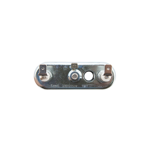ТЕН 2050W L=245 мм для пральної машини Whirlpool, з отвором, без бортика (Kawai) - 481225928703
