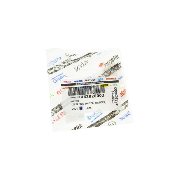 Кнопка поджога для газовых плит Beko, Blomberg (1-DY/74 P3818) - 463920003 (оригинал)