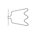 ТЭН для духовки Bauknecht, Philips, Whirlpool, 1150W, нижний (IRCA 8185R332) - 481925928948