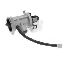 Насос для стиральной машины LG (Leili BPX 2-2L, 35W + 3108EN1001-2 + 5006EN3017), с патрубком - 5859EN1004B (оригинал)