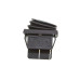 Кнопка KCD4 (250V, 16A) на 4 контакта, с защитой, черная