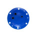 Фланець бойлера Electrolux під сухі ТЕНи (D=165 мм, L=405 / 405 / 395 мм), 6 отворів (11 мм), 4 отвори (5 мм різьба), три трубки