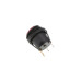 Кнопка KCD1-2 (250V, 6A) 3 контакта, с защитой, красная