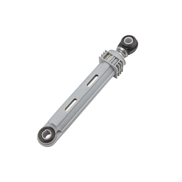 Амортизатор для пральної машини AEG, Electrolux, 80N (отв. 11 мм, L=170 мм), квадратні ребра, сірий (Італія) - 1326240015