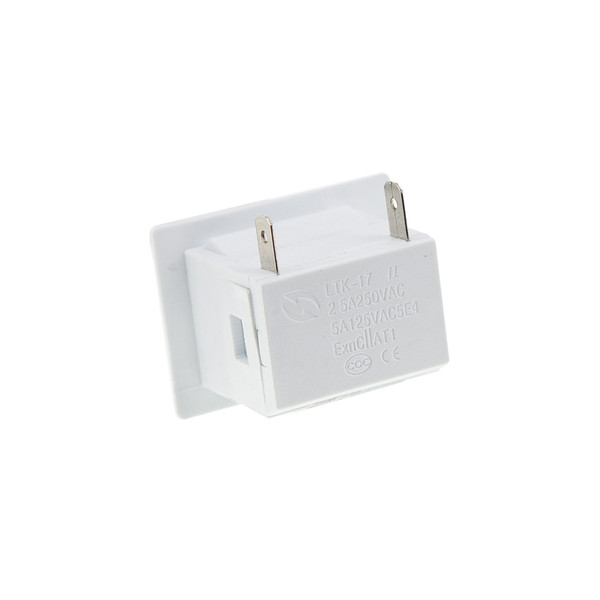 Кнопка холодильника Beko (LTK-17 / ExnC II AT1, 2.5A 250V), 2 контакта - 4094880285