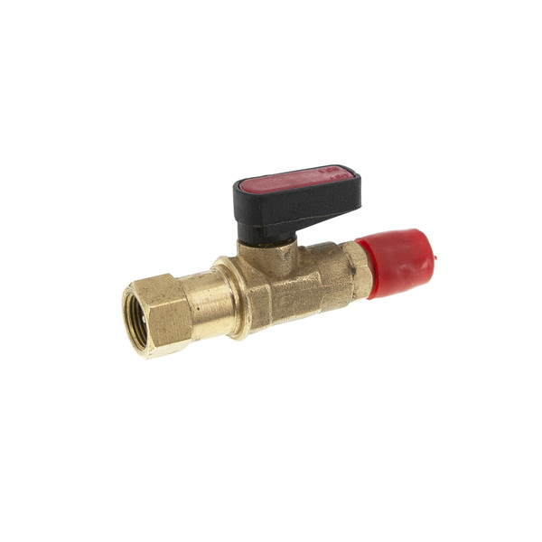 Кран 'богдан' 1/8'' (1/4" SAE) під фреоновий балон R-134a / R-600a з клапаном