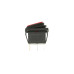Кнопка KCD3 (250V, 15A) 3 контакта, с защитой, красная