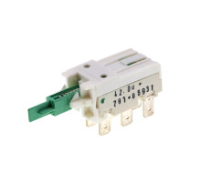 Кнопка для стиральной машины Whirlpool, Ardo (elbi type 2905-F), 6 контактов - 481941029126