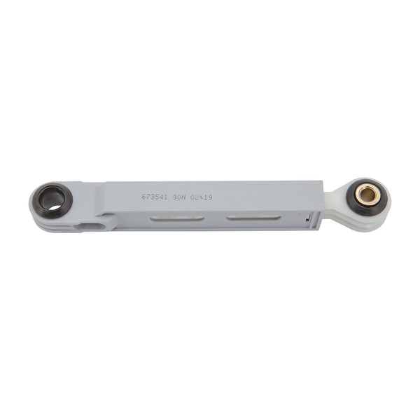 Амортизатор для пральної машини Bosch, Electrolux, 90N (отв. 8/11 мм, L=180 мм) квадратний, з втулками (Італія) - 00673541