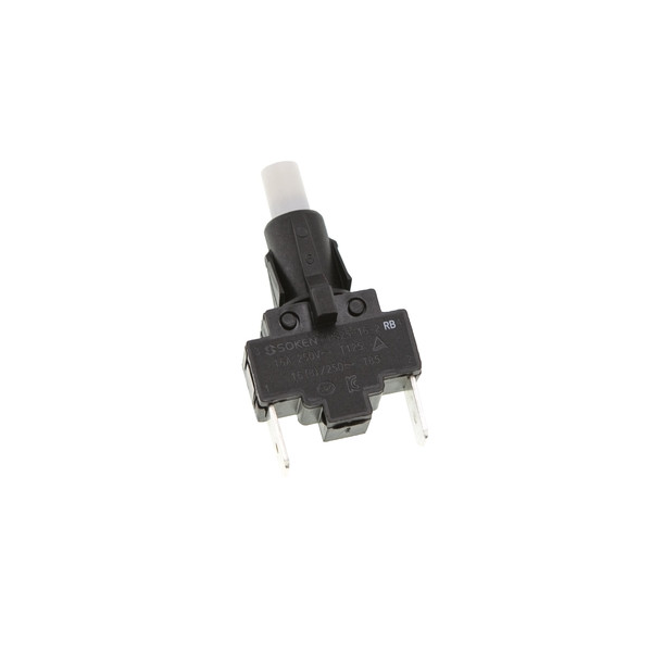 Кнопка электроподжига для газовых плит Gefest 1500, 3500 (SOKEN PS25-16-2 RB, аналог ПКн508)