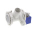 Насос для стиральной машины Ariston, Indesit (GRE 33W), клеммник под фишку снизу - C00085617 / C00050334 / 163AR14