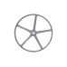 Шкив барабана для стиральной машины Indesit (d=280 мм) - C00199343 / 174002083