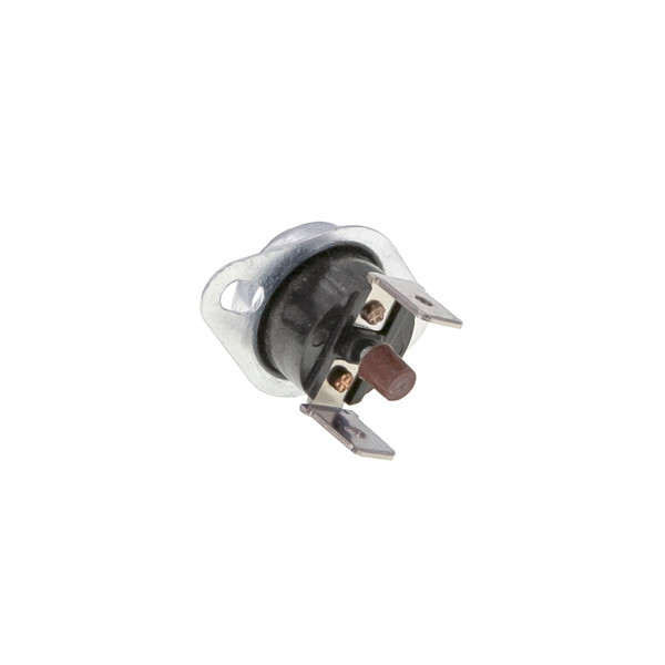 Термореле KSD 301 / KSD 303 (125°C 10A, 250V), з кнопкою, ніжки вниз