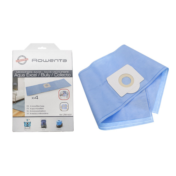 Набір одноразових мішків для пилососів Rowenta Aqua Excel / Bully / Collecto (4 шт) - ZR816001