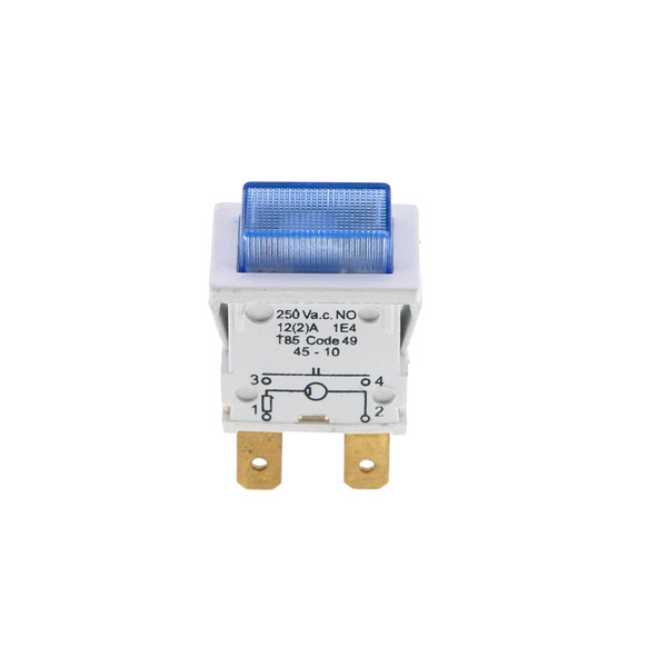 Кнопка для пральної машини BEKO (Nicprem Code 49), 4 контакти, з підсвіткою - 147AC05
