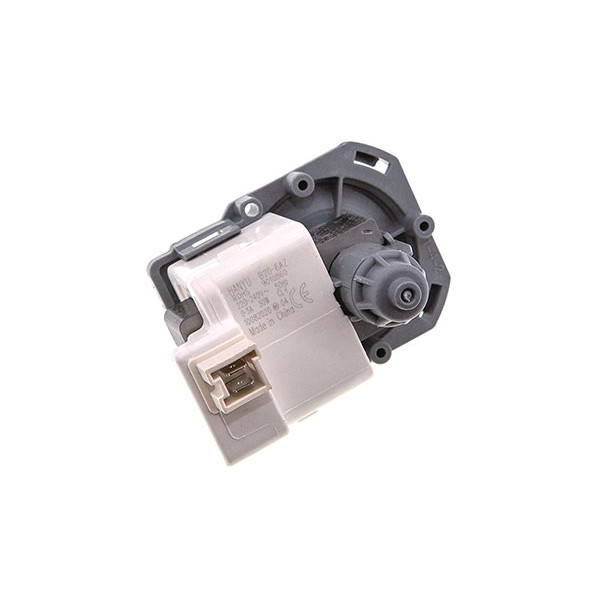 Насос (котушка) для пральної машини Electrolux (HANYU B20-6AZ, 30W), 3 клямки, клемник під фішку знизу - 1326630009