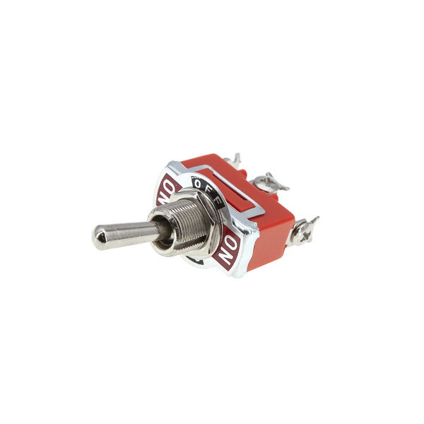 Тумблер 1122 (250V 15A), 3 позиции, 3 контакта под болт