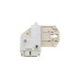 Замок дверей для пральної машини AEG, Zanussi, 3 контакти (Bitron T85 BP P/5-R 12403490) - 1240349017 / 50226735004