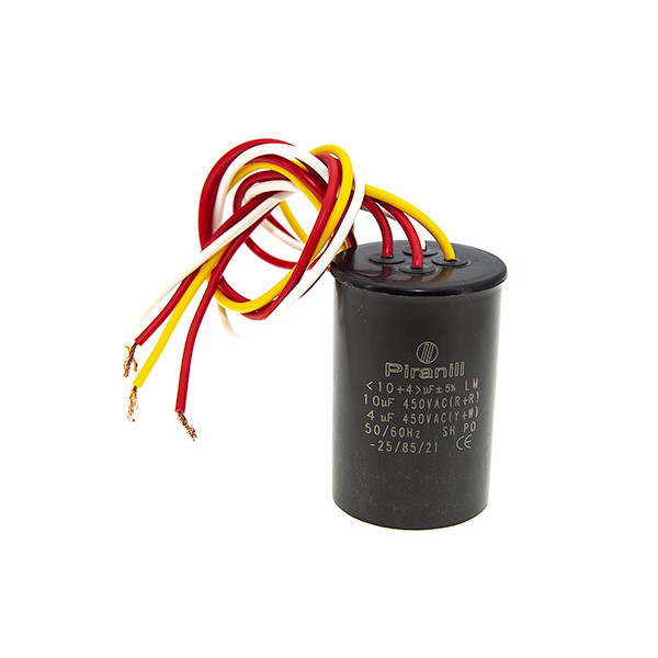 Конденсатор CBB60 10+4 мкФ, 450V (подвійний)