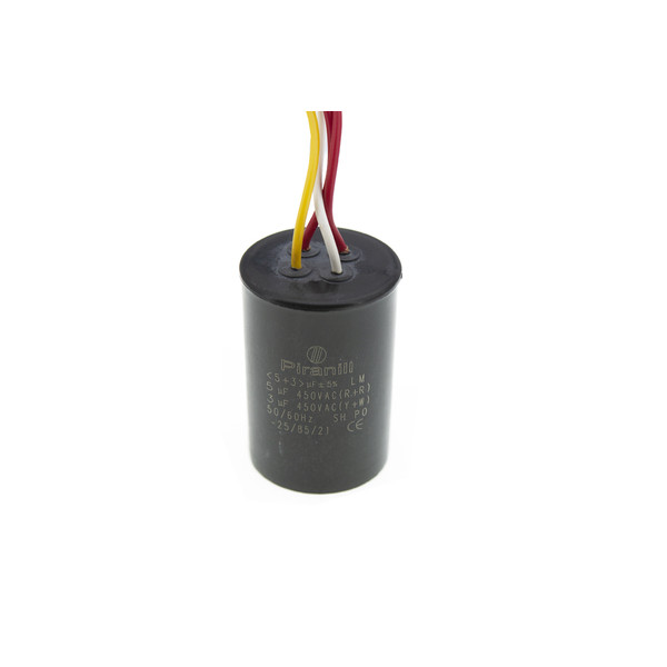Конденсатор CBB60 5+3 мкФ, 450V (двойной)