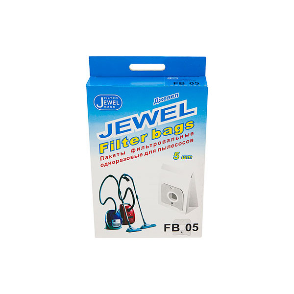 Мешок одноразовый Jewel FB-05 (комплект 5 шт)