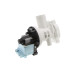 Насос для стиральной машины Ariston, Indesit (Mainox 30W), с патрубком-переливом - C00085617 / C00050334 / 163AR14