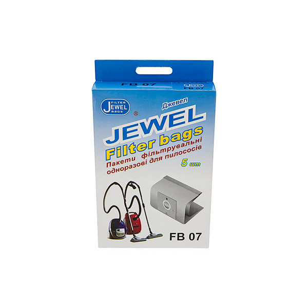 Мішок одноразовий Jewel FB-07 (комплект 5 шт)