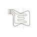 ТЕН для духовки Fagor / Mastercook, 2200W, верхній (Baker OBR 3773) - CA50031A5