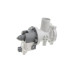 Насос для стиральной машины Ariston, Indesit (Hanyu B20-6AZC), с патрубком-переливом - C00085617 / C00050334 / 163AR14