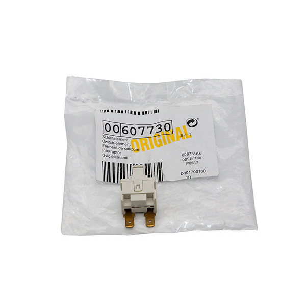Кнопка питания пылесоса Zelmer 323.0EF (KAN-8, 250V 12A) - 601201.1028 / 00631402 / 00607730