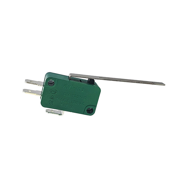 Мікровимикач Daier KW1-103-4 (250V, 16(4)A, 28x16x10 мм), важіль 50 мм