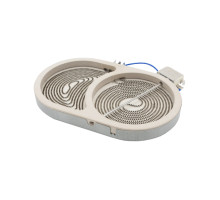 Конфорка двойная для стеклокерамической плиты Whirlpool, 1000W/1800W (Ceika 2702433832 / 400011249882) - 481231018896