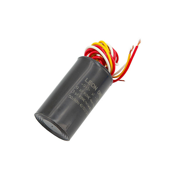 Конденсатор CBB60 9+3 мкФ, 450V двойной (Leon One)