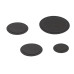 Комплект рассекателей+крышек для газовой плиты Ariston (4 шт) - C00053055