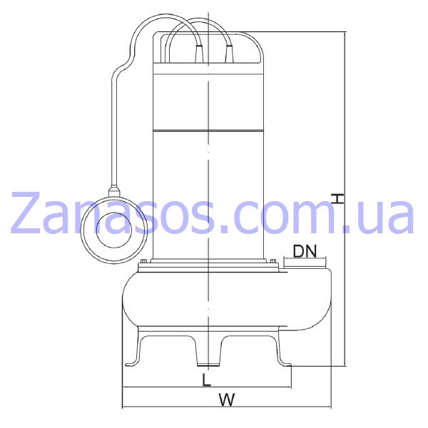 Насос дренажный Euroaqua ZX1A